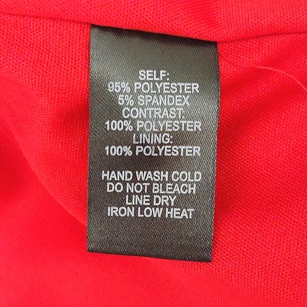 LuLu's Flirt and Flair Red Backless Mini Skater Dress Size Medium EUC - Picture 12 of 13